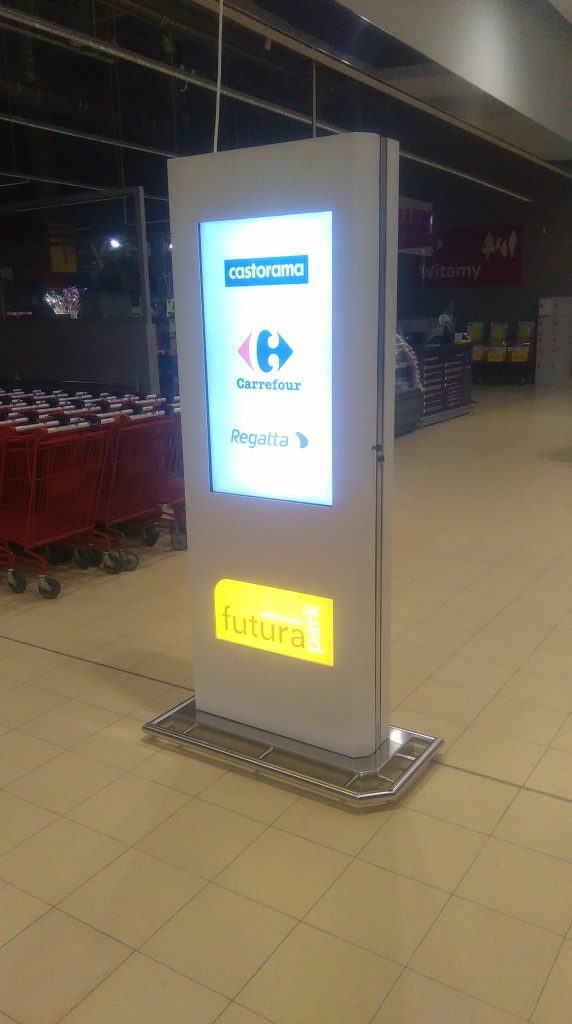 Kiosk multimedialny Factory – prototyp (ujęcie 3)