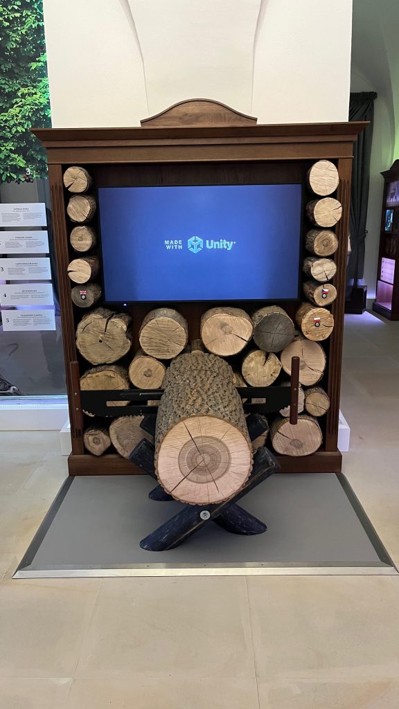 „Piła” – prototyp stanowiska (ekran i sterowanie)