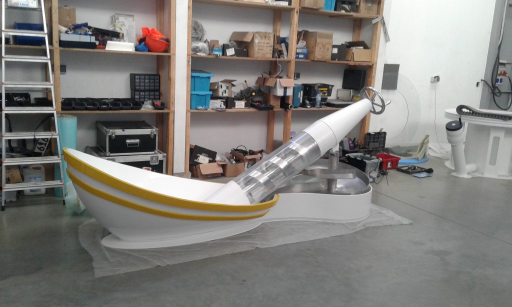 Śruba Archimedesa – prototyp (ujęcie 2)