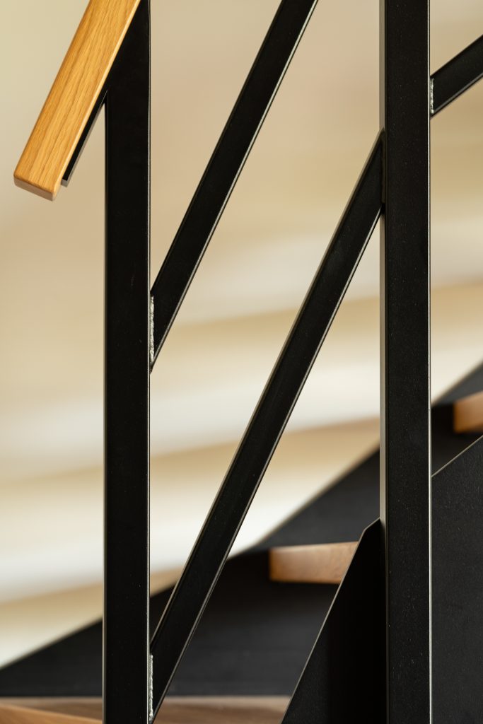 Balustrada przy stopniach – detal