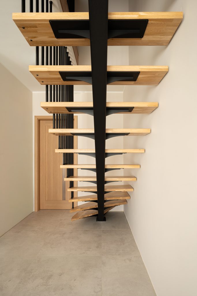 Schody – konstrukcja od spodu