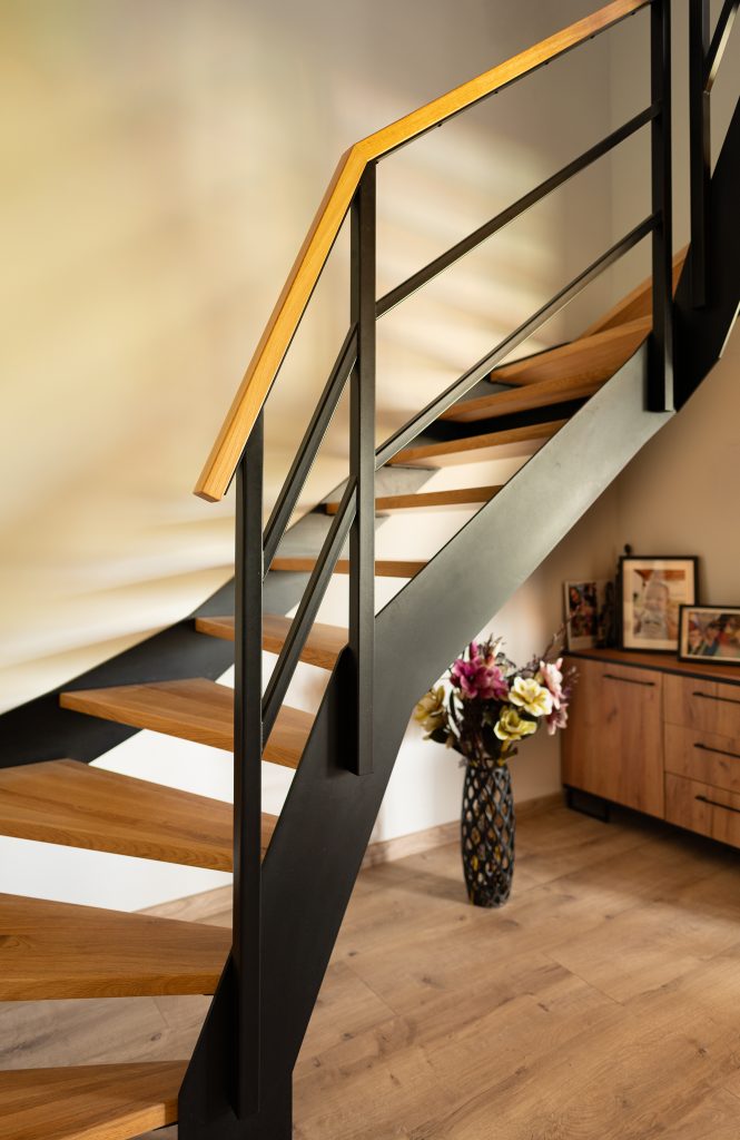 Schody – detal biegu